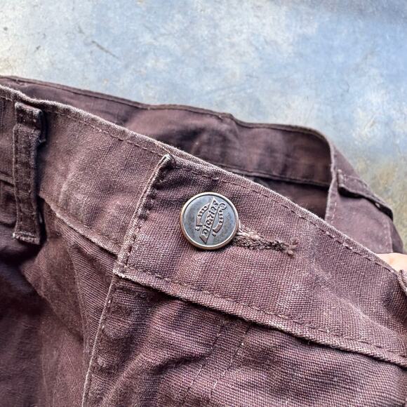 Vintage y2k Brown Dickies cargo shorts - Picture 3 of 4